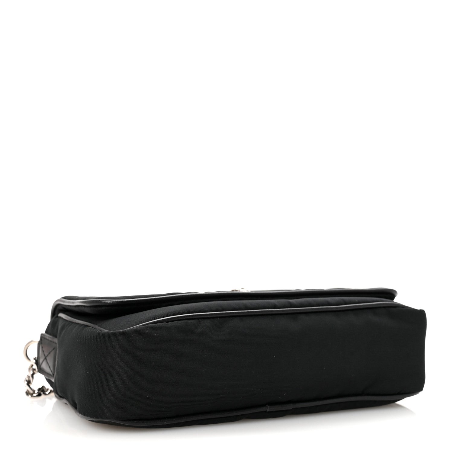 Alexander McQueen Nylon Skull Small Crossbody Bag Black 4 of 9