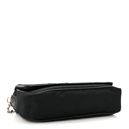 Alexander McQueen Nylon Skull Small Crossbody Bag Black 4 of 9