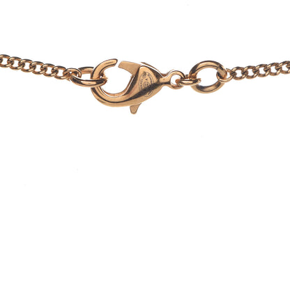 Chanel CC Necklace Matte Gold 5 of 5