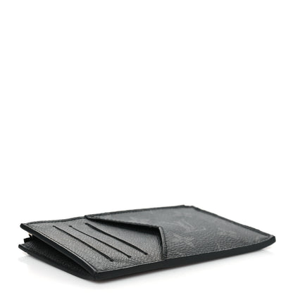 Louis Vuitton Monogram Eclipse Taiga Coin Card Holder 4 of 7