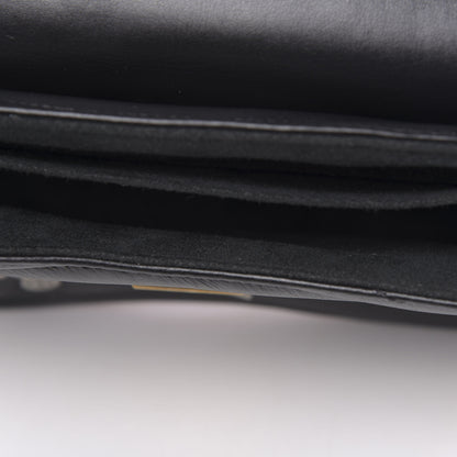 Louis Vuitton Calfskin Love Lock New Wave Chain MM Black 5 of 10