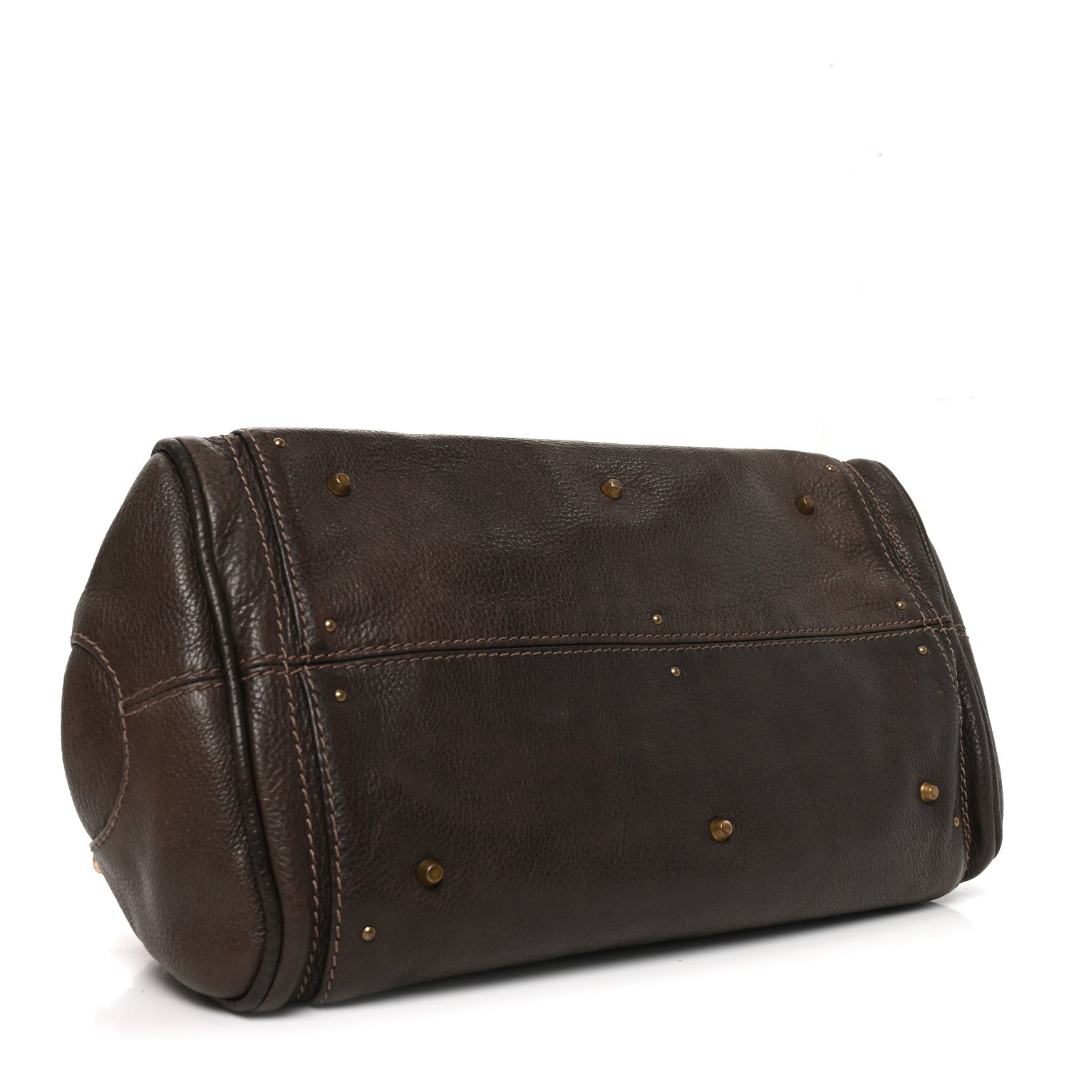 Chloe Calfskin Medium Paddington Satchel Chocolate 4 of 10