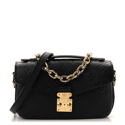 Louis Vuitton Empreinte Pochette Metis East West Black 1 of 12
