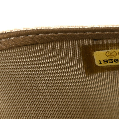 Chanel Metallic Lambskin Quilted Boy Yen Wallet Gold 8 of 10