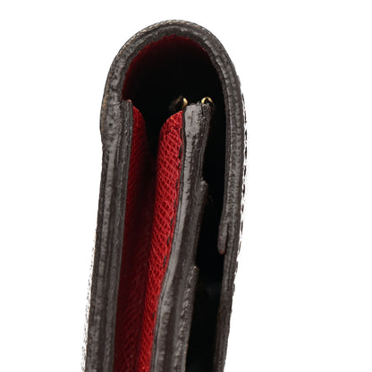 Louis Vuitton Monogram Emilie Wallet Red 11 of 14