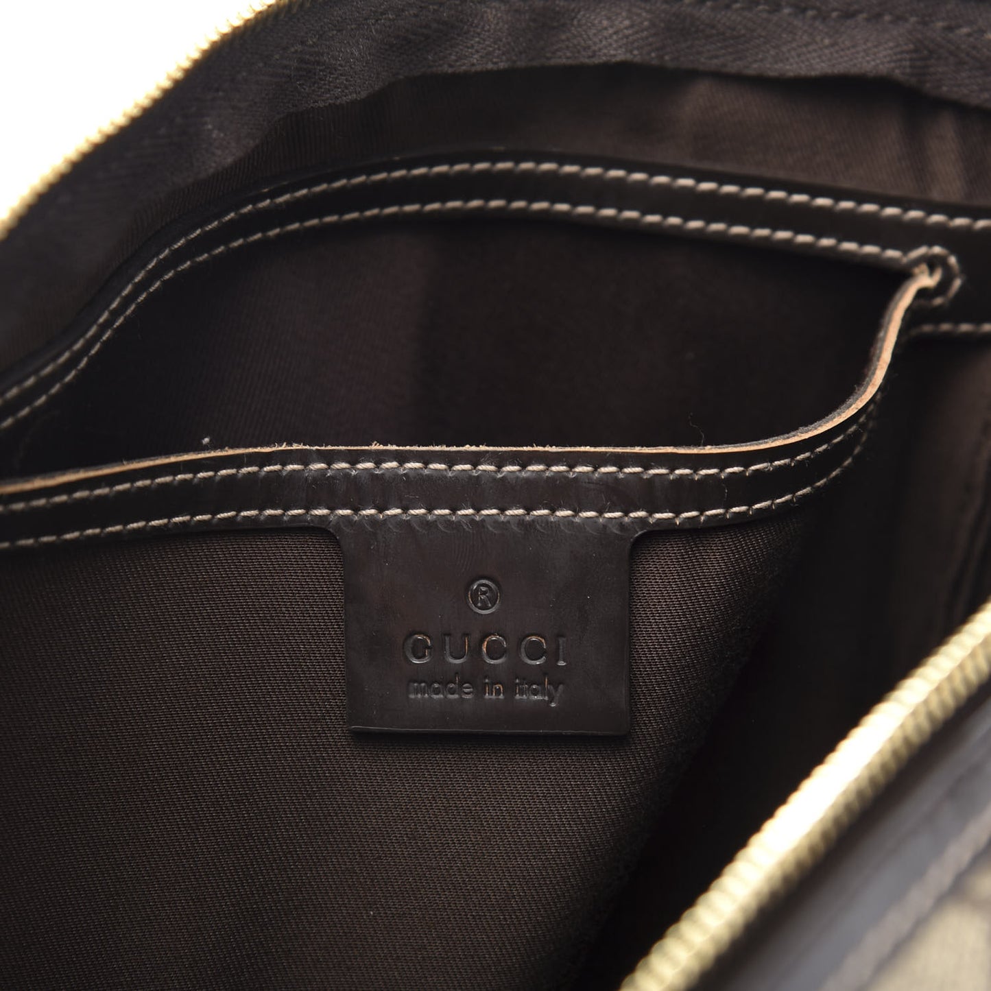 GG Plus Monogram Medium Joy Boston Dark Brown