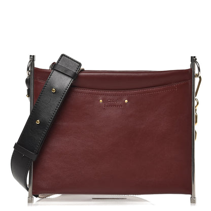 Chloe Smooth Calfskin Medium Roy Clutch Plum Purple 1 of 6