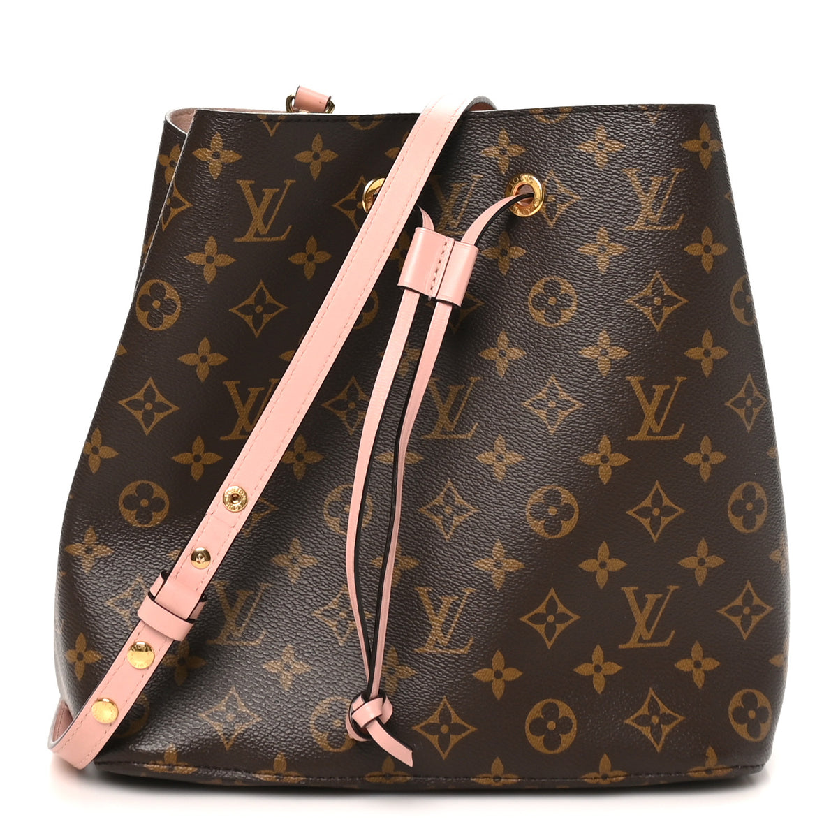 Louis Vuitton Monogram Neonoe MM Rose Poudre 1 of 8