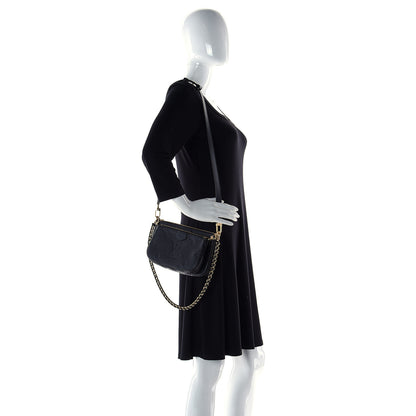 Louis Vuitton Empreinte Monogram Giant Multi Pochette Accessories Black 9 of 11