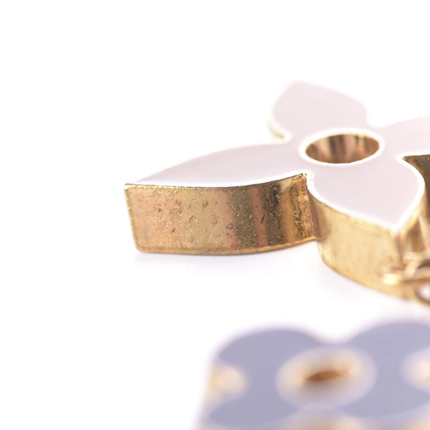 Louis Vuitton Fleur De Monogram Bag Charm Dore 5 of 6