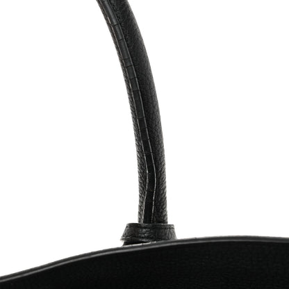 Saint Laurent Grained Calfskin Medium Souple Sac De Jour Black 19 of 20