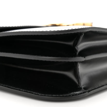 Celine Shiny Calfskin College Triomphe Black 9 of 11
