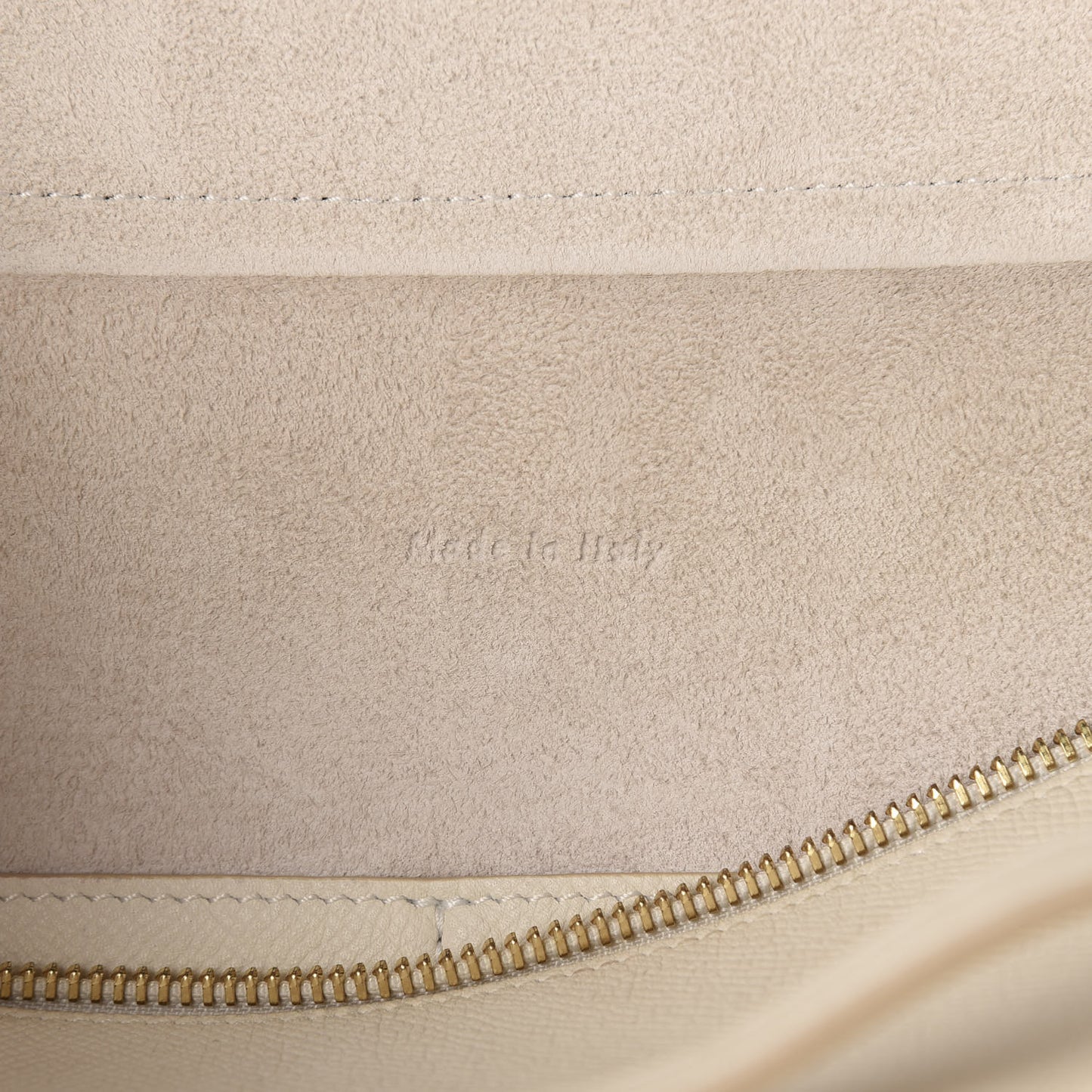 Grained Calfskin Mini Belt Bag White
