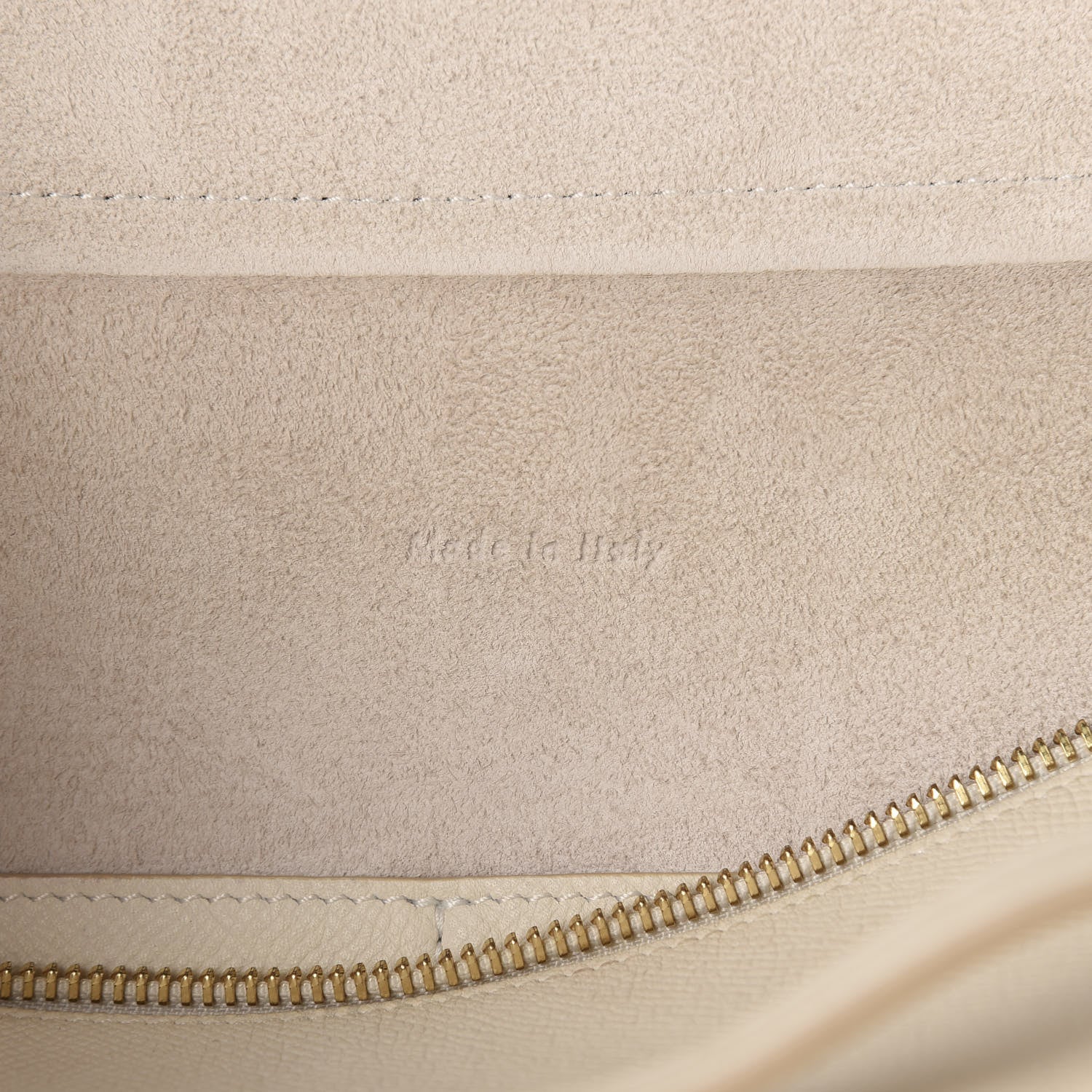 Celine Grained Calfskin Mini Belt Bag White 8 of 13