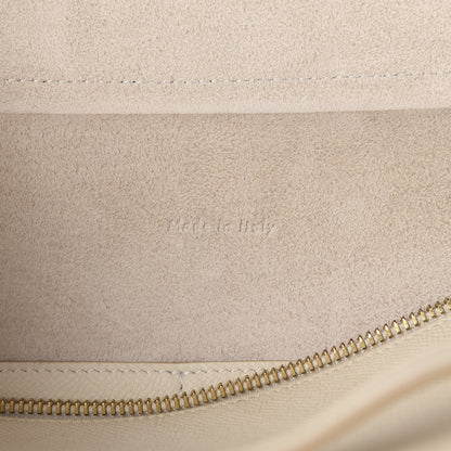 Celine Grained Calfskin Mini Belt Bag White 8 of 13