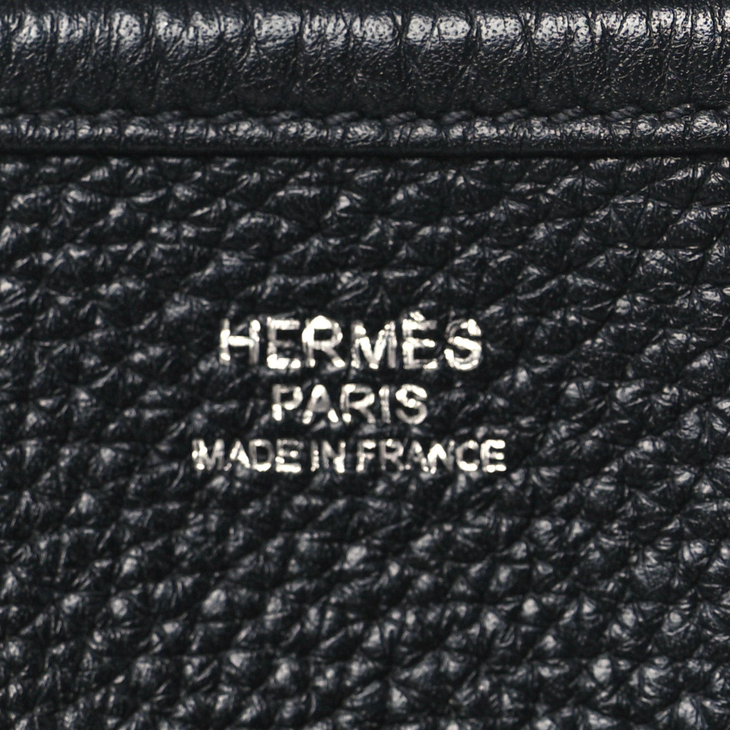Hermes Taurillon Clemence Evelyne III GM Black 5 of 9