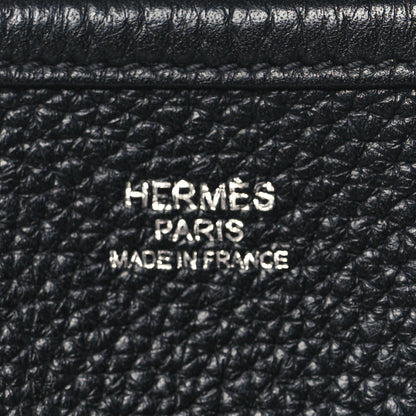 Hermes Taurillon Clemence Evelyne III GM Black 5 of 9