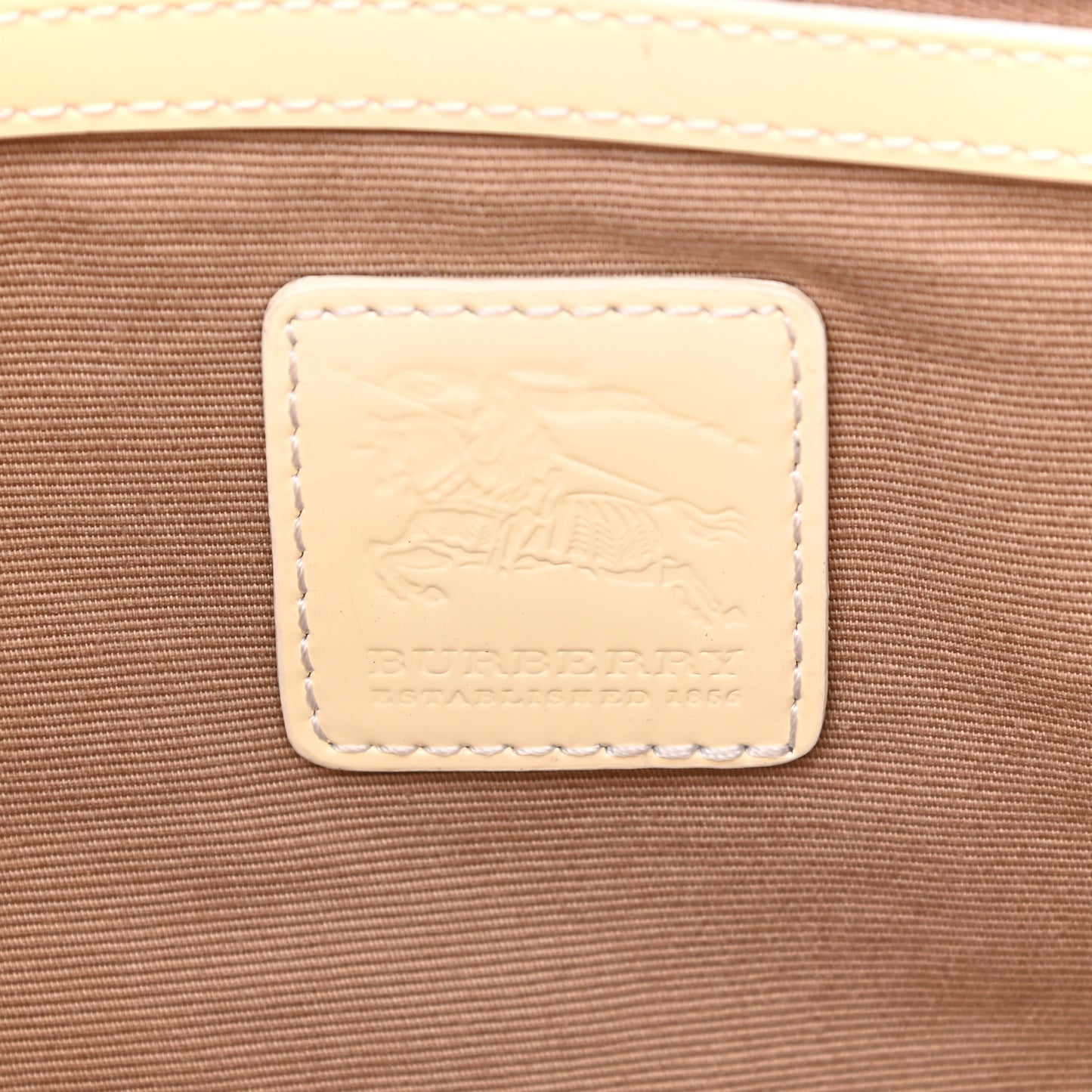 Nova Check Large Nickie Tote White