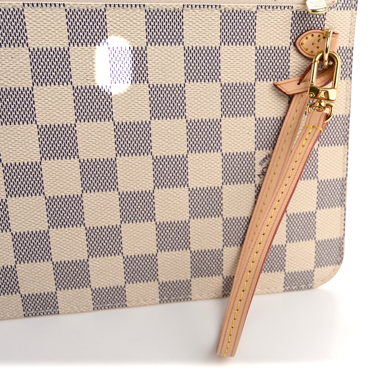 Louis Vuitton Damier Azur Neverfull MM GM Pochette 14 of 14