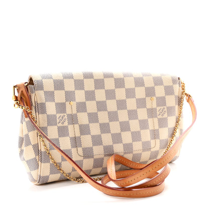 Louis Vuitton Damier Azur Favorite MM 3 of 11