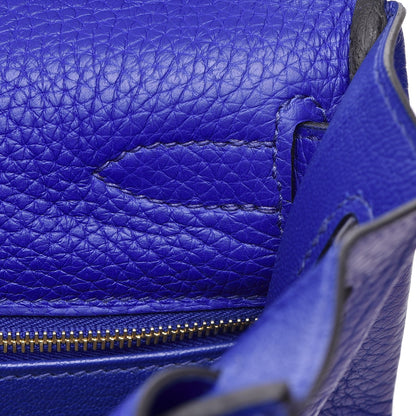 Hermes Togo Kelly Retourne 32 Bleu Electrique 13 of 30
