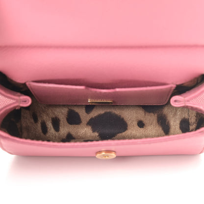 Dolce & Gabbana Dauphine Mini Miss Sicily Satchel Pink 4 of 5
