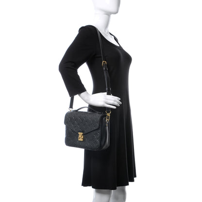 Louis Vuitton Empreinte Pochette Metis Black 2 of 7