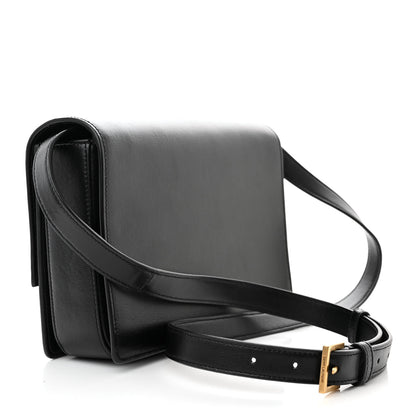 Saint Laurent Smooth Calfskin Suede Medium Bellechasse Dark Green 3 of 14