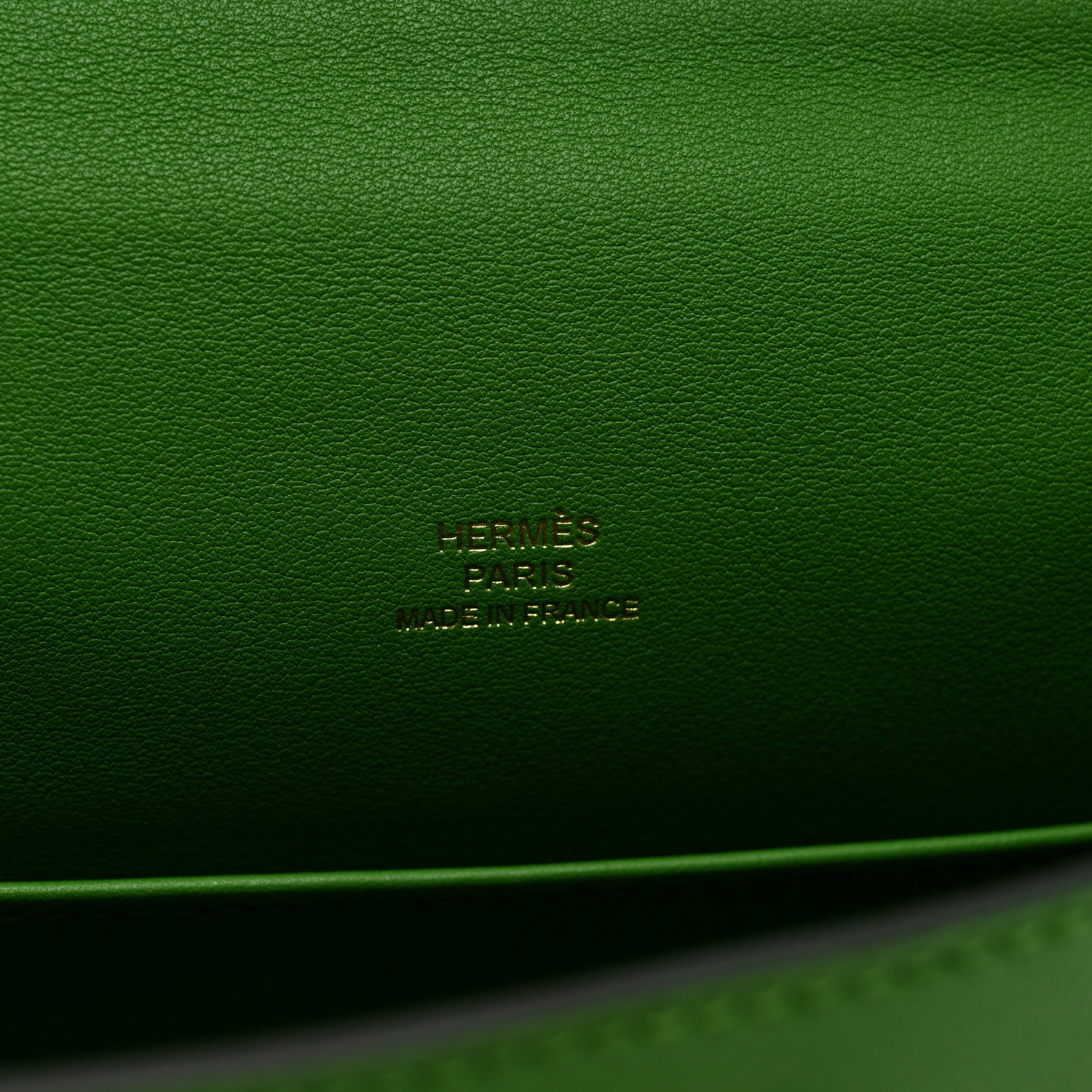 Hermes Swift Kelly Pochette Clutch Vert Yucca 6 of 10
