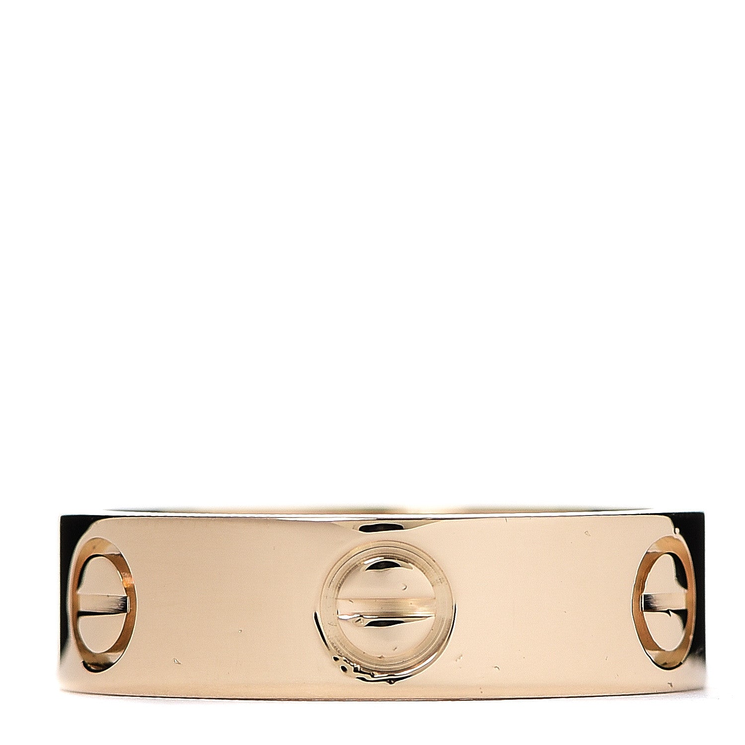 Cartier 18K Yellow Gold 5.5mm LOVE Ring 54 6.75 1 of 4