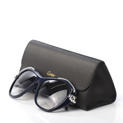 Cartier Panthere Wild De Sunglasses Blue 7 of 10