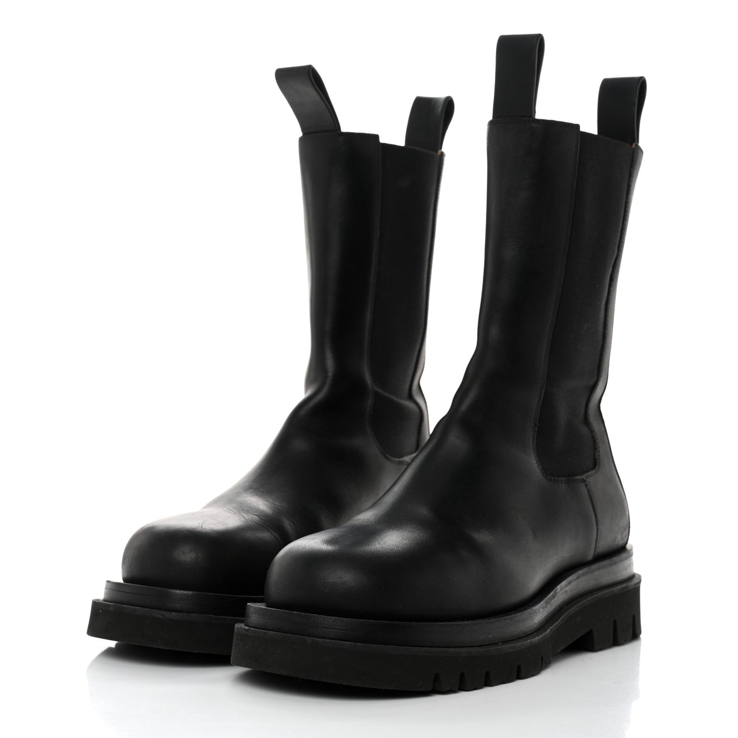Calfskin The Lug Chelsea 55mm Boots 37 Black
