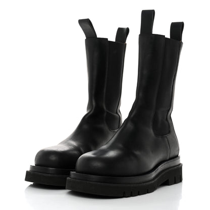 Bottega Veneta Calfskin The Lug Chelsea 55mm Boots 37 Black 3 of 10