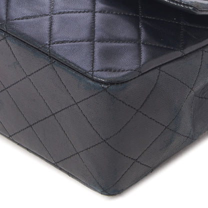 Chanel Lambskin Quilted Medium Single Flap Black 8 of 10
