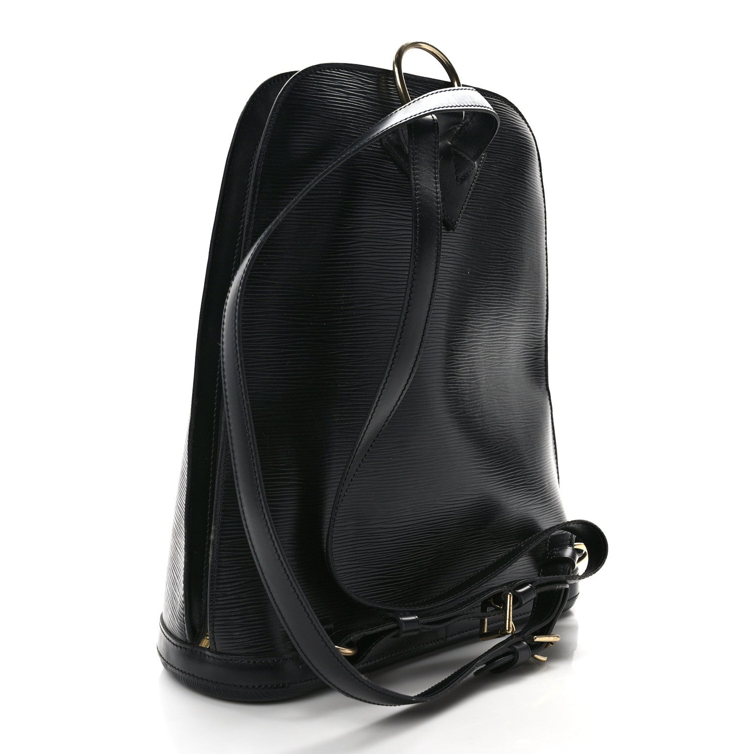 Louis Vuitton LOUIS VUITTON Epi Gobelins Backpack Black 3 of 8