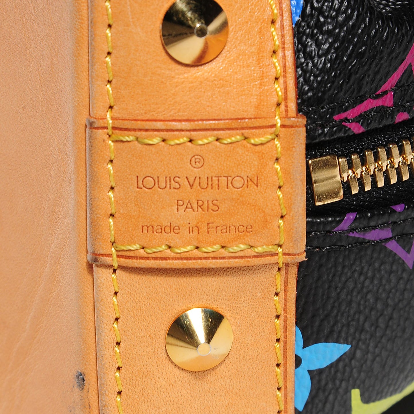 Monogram Multicolor Alma Black