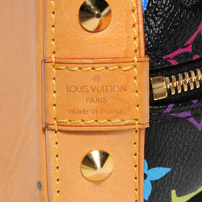 Louis Vuitton Monogram Multicolor Alma Black 6 of 7