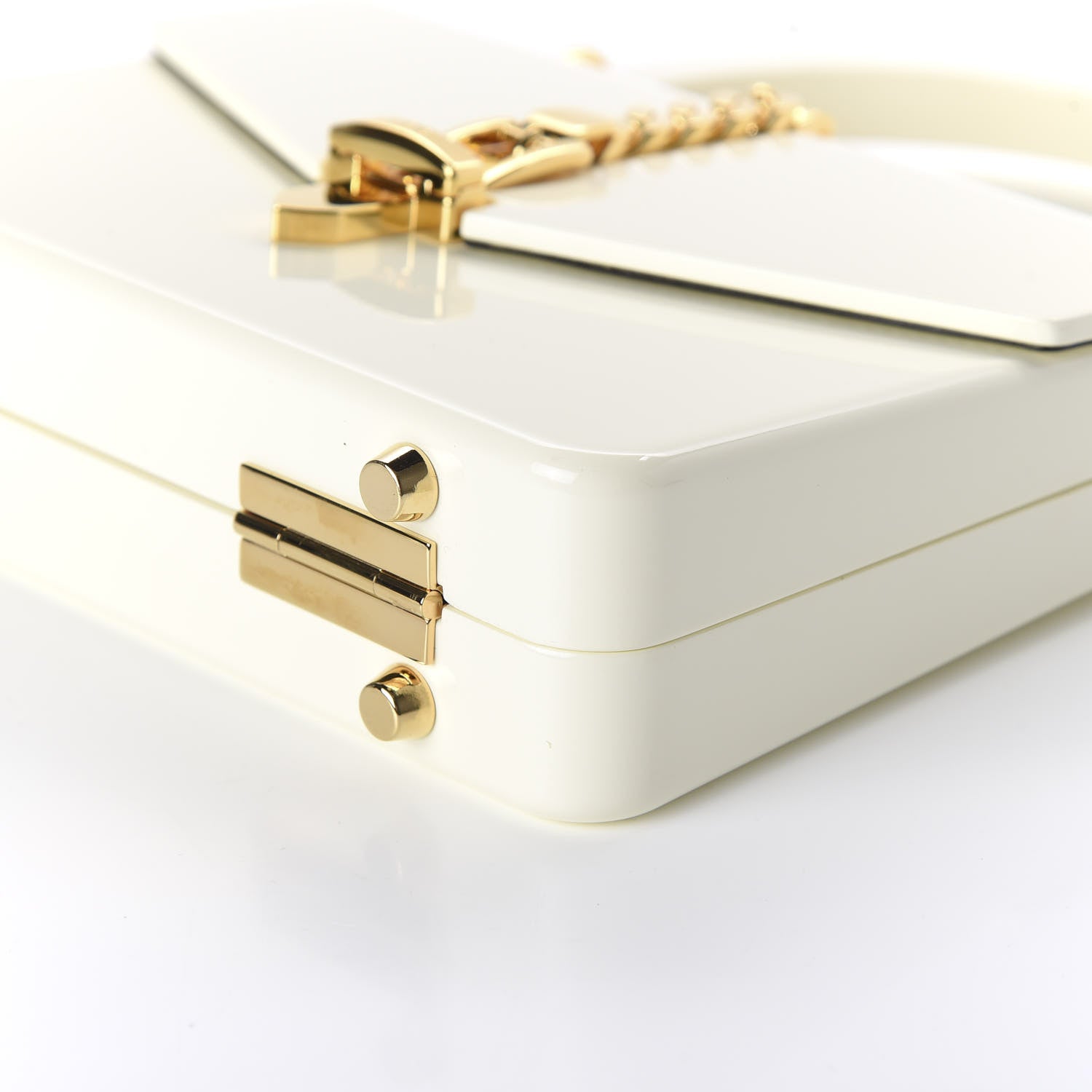 Gucci Plexiglass Mini Sylvie 1969 Top Handle Bag Ivory 7 of 10