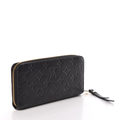 Louis Vuitton Empreinte Zippy Wallet Black 3 of 6
