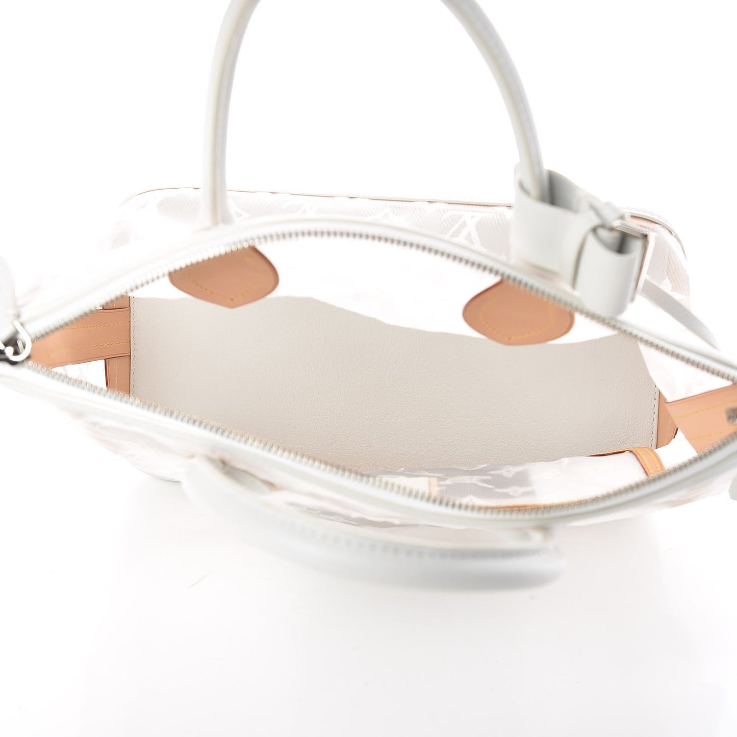 Monogram Transparence Lockit White