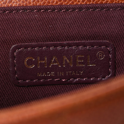 Chanel Caviar Quilted Small Retro Class Flap Brown 7 of 14