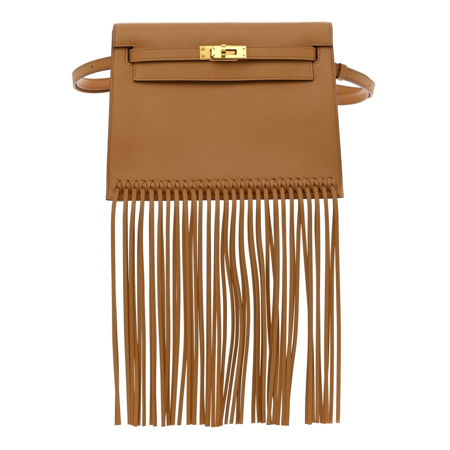 Swift Kelly Danse Anate Fringed Belt Bag Sesame