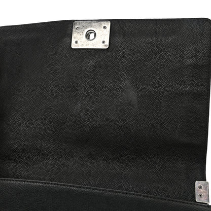 Chanel Caviar Quilted New Medium Boy Flap Black 11 of 11