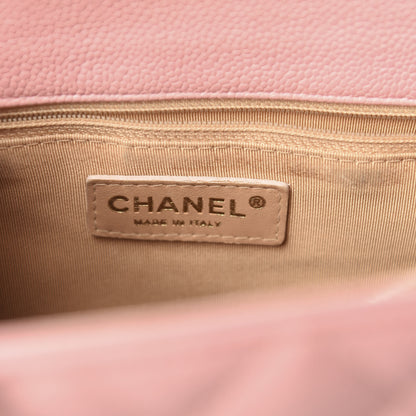 Chanel Caviar Quilted Grand Shopping Tote GST Pink 13 of 21