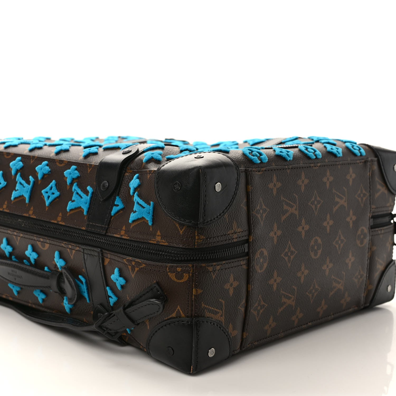 Louis Vuitton Monogram Tuffetage Soft Trunk Backpack PM Turquoise 6 of 9