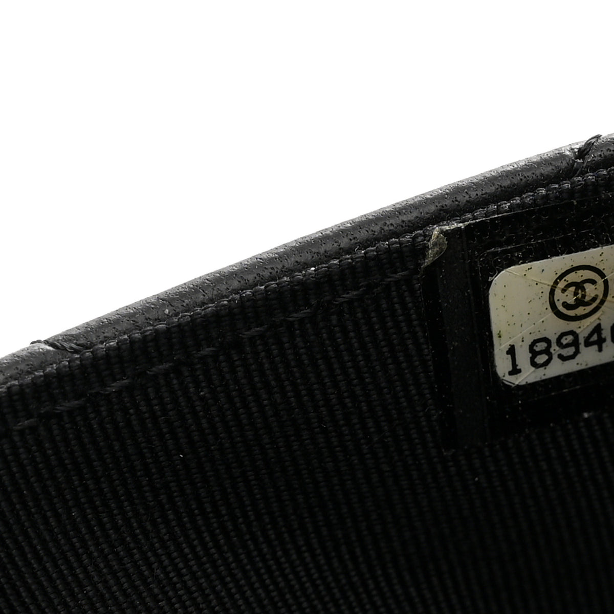 Lambskin Quilted Wallet On Chain WOC Black
