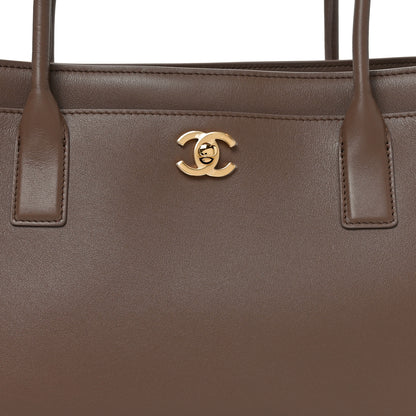 Chanel Calfskin Archetype Small Shopping Tote Brown 8 of 10