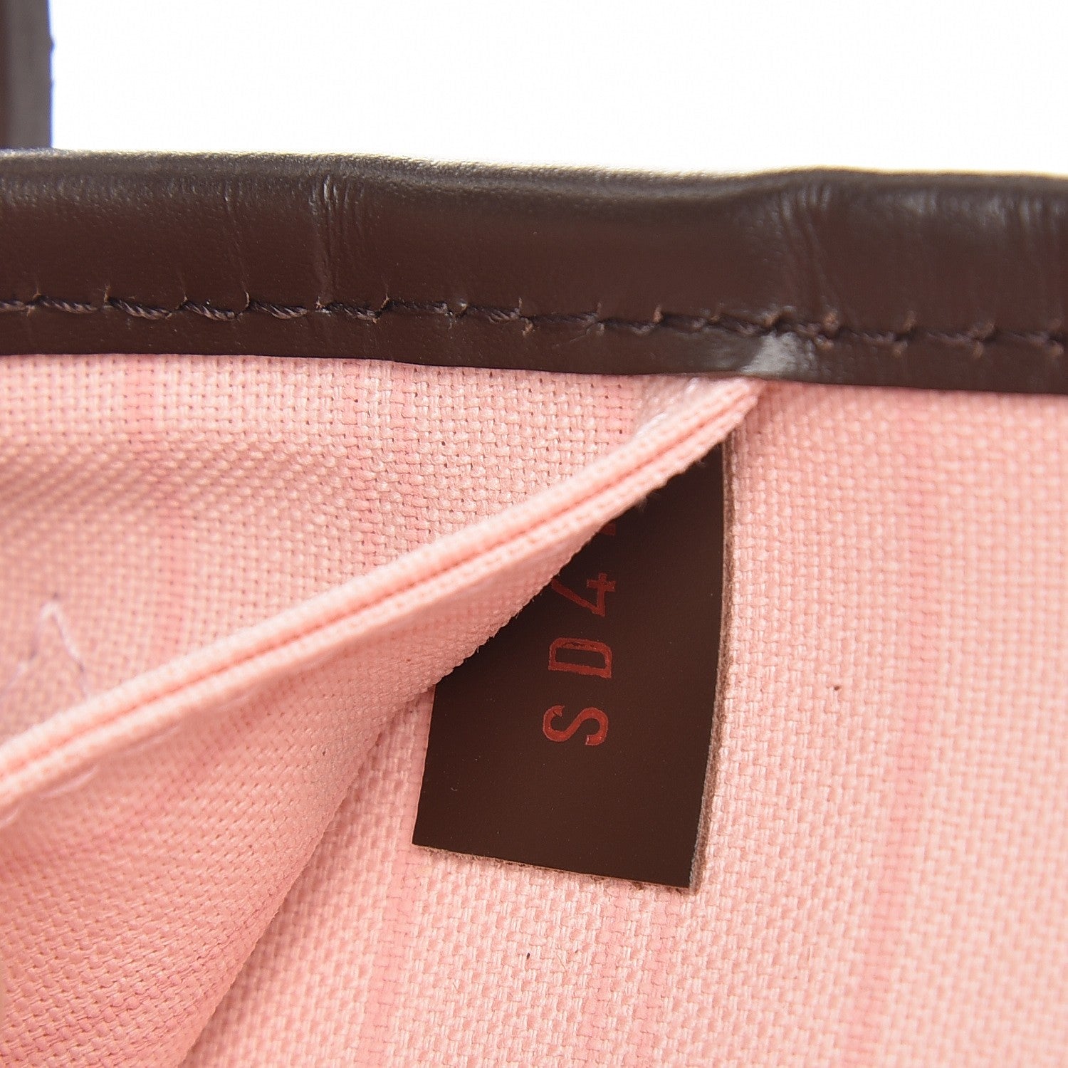 Louis Vuitton Damier Ebene Neo Neverfull MM Rose Ballerine 9 of 9
