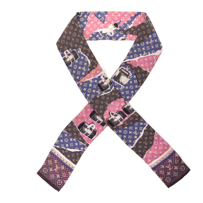 Louis Vuitton Silk Monogram Wallpaper Bandeau 1 of 3