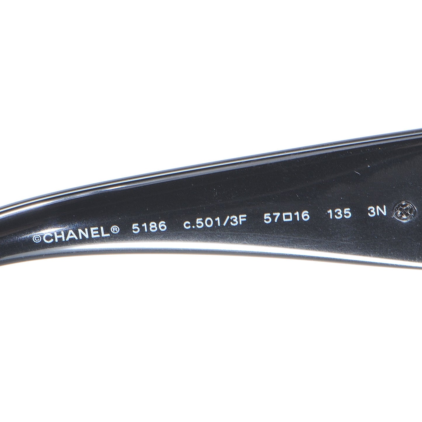 Camellia CC Sunglasses 5186 Black